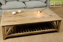 Large Solid Wood Coffee Table Cadynam