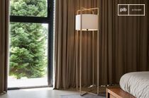 Light wood floor lamp Maspo