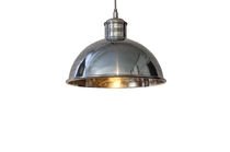 Large metal suspension light