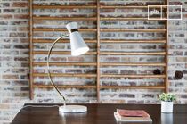 White metal table lamp Gasvik