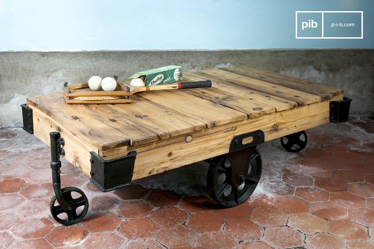 Wagon coffee deals table